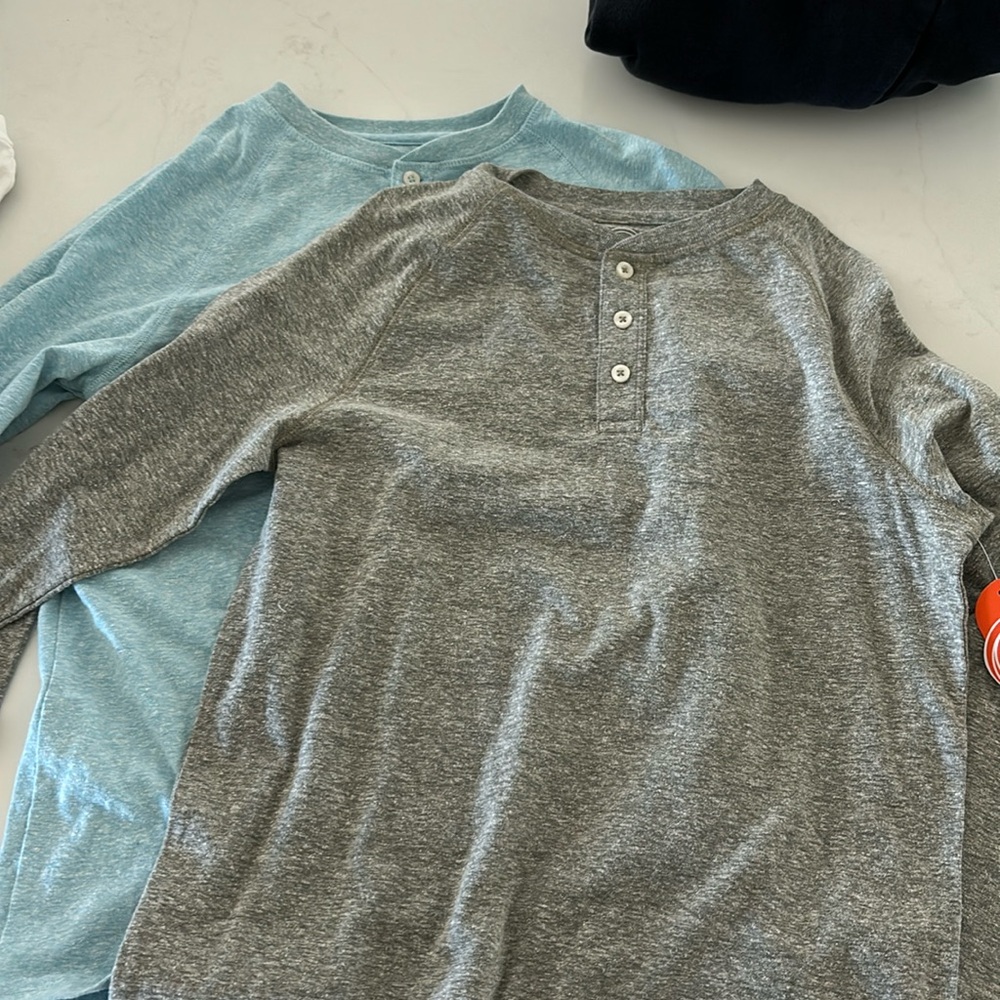 2 boys 10/12 long sleeves